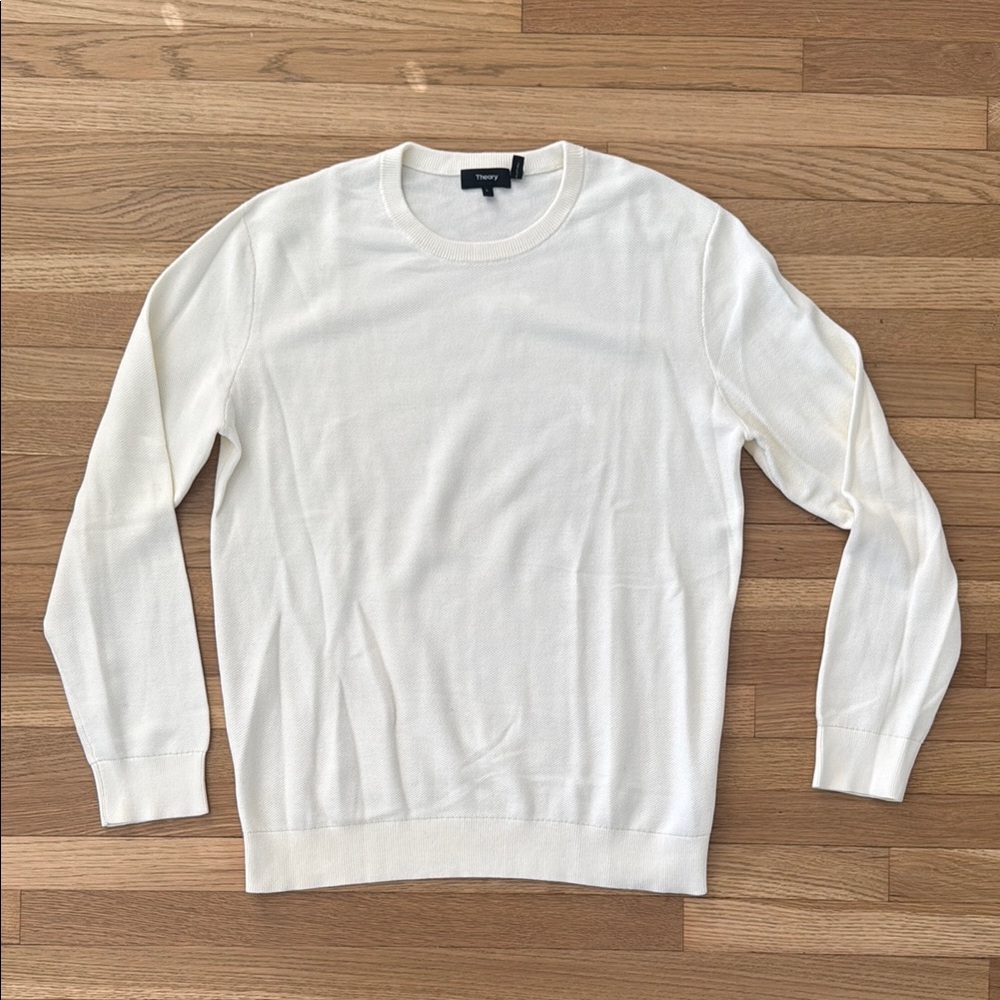 Theory Men's White Sweater